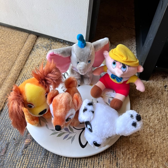 Set of 10 vintage Walt Disney plush figurines. - Picture 3 of 17